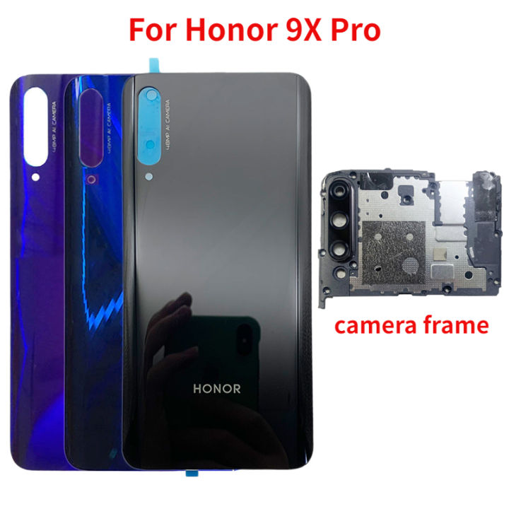 new-back-glass-for-huawei-honor-9x-pro-back-cover-rear-door-housing
