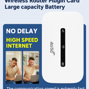 Wireless Router Carryon Mobile Power Plugin Card High Capacity Battery Pocket Router