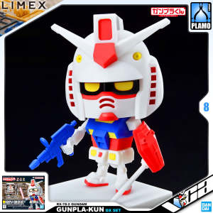 ⭐️ BANDAI GUNPLA GUNPLAKUN GUNPLA-KUN RX-78-2 GUNDAM CUTE SMALL PLASTIC MODEL KIT TOY VCA SINGAPORE