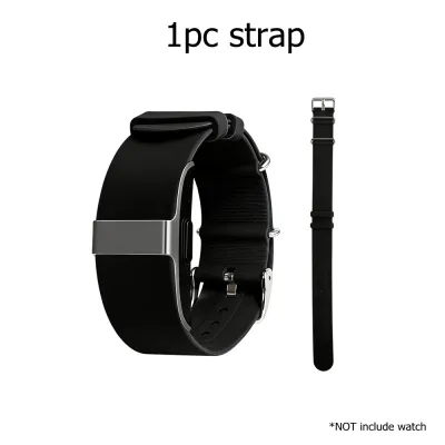 Silicone Loop Strap Compatible with Hume Health Band Soft Silicone Replacement Band Adjustable Clasp Buckle Closure Strap Wristband for Fitness Tracker & Activity Monitor