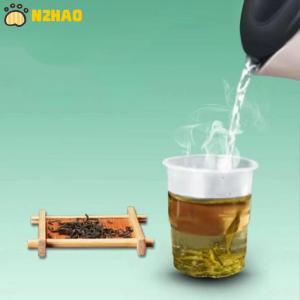 【N2HAO】 50PCS Disposable Clear Plastic Cup Outdoor Picnic Birthday Kitchen Party Tableware Party Plastic Cups For Cold Drinks