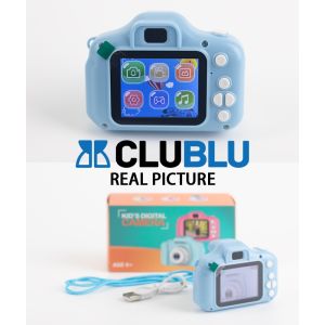 -CLUBLU- Máy Ảnh Mini Kỹ Thuật Số Siêu Dễ Thương Digital Camera Mini HD Hoạt Hình Dễ Thương Có Thể Phù Hợp Với Trẻ Em