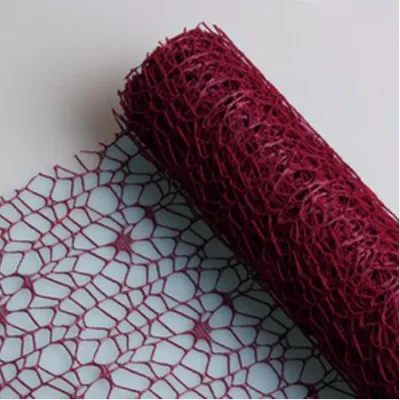 49cm x 5yards | Mesh Web Wrapping Paper Flower Paper Bouquet Jacquard Mesh