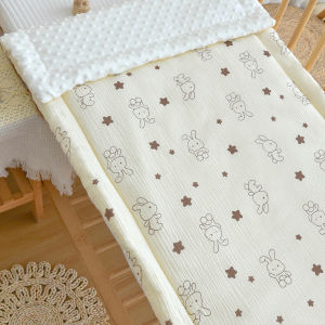 Mềm chần bông sơ sinh nệm lót giường cũi hoạt hình cho bé Đệm giường Túi ngủ mẫu giáo thảm ngủ trưa