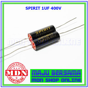 Elco Kapasitor Spirit 1uf 400v - Kapasitor audio 2 pcs