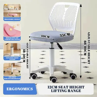 Ergonomic Chair Adjustable Study Chair Office Chair Computer Chair Breathable Chair Rotating Chair