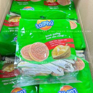 Bánh Cookies Kem Sầu Riêng Lai Phú 280G 350G