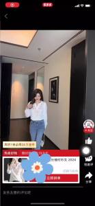 3 4 áo sơ mi trắng trơn tay dài cổ chữ V thêu kiểu dáng trang trọng dành cho nữ size lớn dáng ôm gợi cảm phong cách Hàn Quốc áo thun công sở đơn giản.