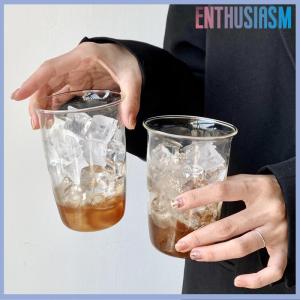 【Enthusiasm】🌟🌟【Hot Sale】🎈 Coffee Cup Curled Latte Cups Household Drinkware Juice Milk Simple Mug Transparent Water Bottles ware Cups Coffeeware
