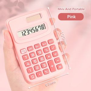 COOLSOOL 8 chữ số Máy tính bỏ túi mini Im lặng Màn hình LCD lớn Máy tính khoa học Chất lượng cao Máy tính 8 chữ số Quà tặng