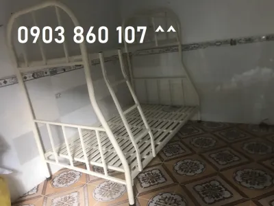 Giường tầng 80cm 1m 1m21m41m6 dài 2m cong như hình 100%