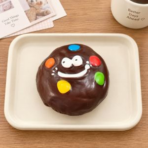 NAELIN PU Đồ chơi bóp tay giảm căng thẳng Loạt Bánh Quy Hài Hước Biểu cảm Jumbo Đồ chơi bóp Bánh macaron Búp bê có độ đàn hồi chậm. Quà tặng cho trẻ em