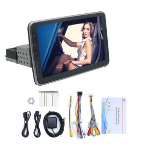 เครื่องเสียงรถยนต์ระบบแอนดรอยด์10นิ้วเครื่องเล่นวิดีโอพร้อม FM บลูทูธ WIFI GPS วิทยุในรถยนต์