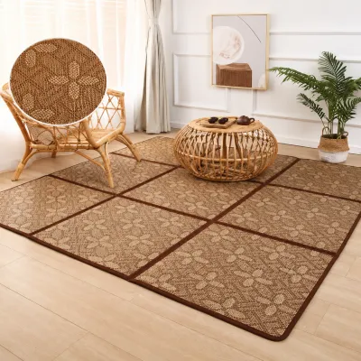 CASA Summer Sleeping Mat/Fur Mat/Bamboo Mat/Folding Rattan Mat/Cooling Bed for Home School Dormitory