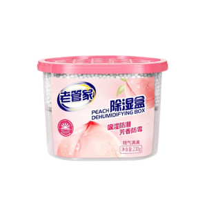 LAOGUANJIA peach flavor Charcoal Dehumidifier 500ML | Dehumidifier Moisture Absorber 除濕盒 | 幹燥劑 防潮防霉