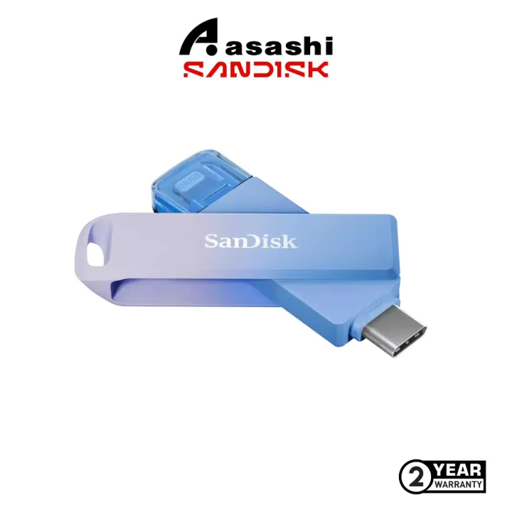 Sandisk Ixpand Luxe Creator 128GB/256GB USB3.2 Gen1 L*ning & Type-C OTG Drive