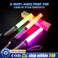【Local delivery】 15 Color Changing Glow Stick Luminous Light Mini Lamp Stick for KPOP Concert Cheering Tube Livehouse Party Lights. 