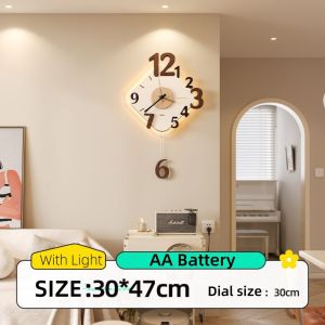『JQ Time』Nordic Lovely Wall Clock Creative Clock Silent Fashion Acrylic Clock INS Style Wall clock Acrylic clock Home Wall decorationFast shipping