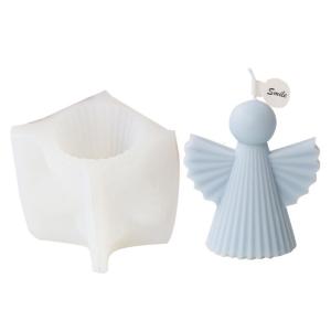 3D thiên thần Khuôn Silicone mịn Lễ Hội Chủ Đề khuôn nhựa Epoxy khuôn mẫu cho trang trí làm khuôn mẫu