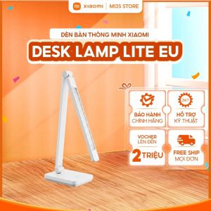 Đèn Bàn Thông Minh Xiaomi Desk Lamp Lite EU | 7.5W CRI Ra90 3900K 3 Mức Sáng Giảm Ánh Sáng Xanh