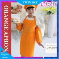 ?READY STOCK? CHILDREN'S APRON SET FOR MULTI-FUNCTION AND EPRON CHEF KITCHEN USING BAKING COOKING PLAIN KIDS APPRON 儿童围裙套装 KANAK-KANAK APRON SET FUNGSI MULTI. 