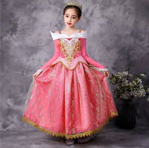 Kostum Dress Princess Aurora Pink