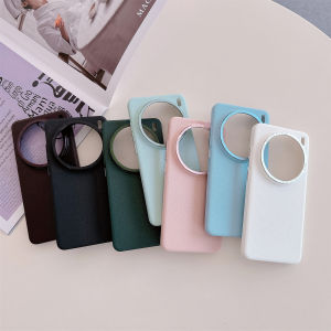 Litchi Leather Metal Camera Case For VIVO X200 Pro Anti-Scratch Slim Matte Hard Back Phone Cover For Vivo X200 ProMini