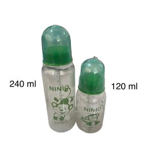 Ninio Botol Dot Susu Round Bottle 120 ml / 240 ml BPA FREE R-54