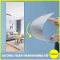 Gương Dán Tường Acrylic Toàn Thân Không Vỡ. 