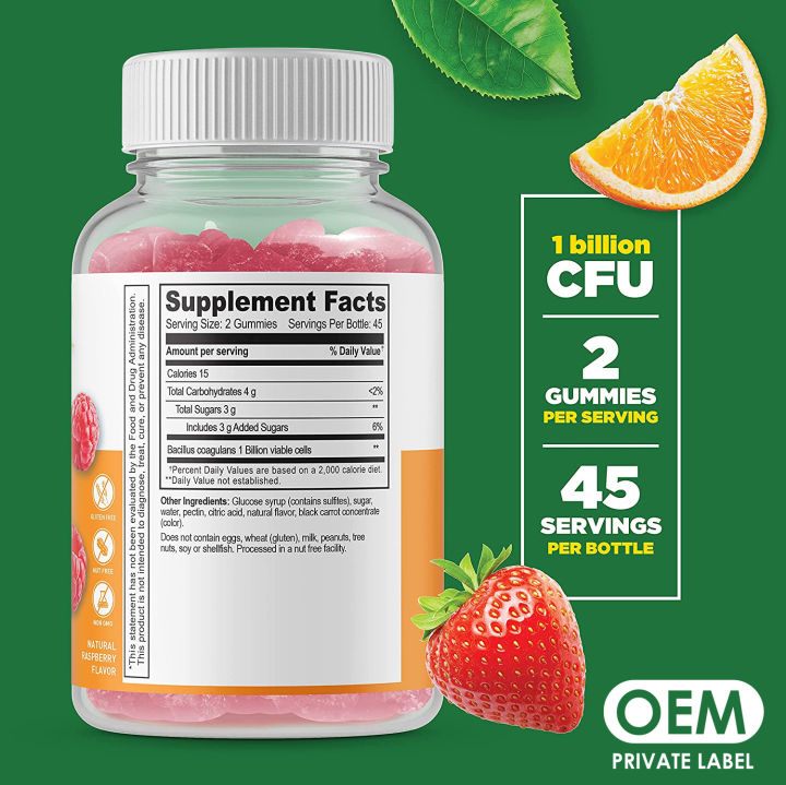 Probiotic Gummies Digestion and absorption Lazada