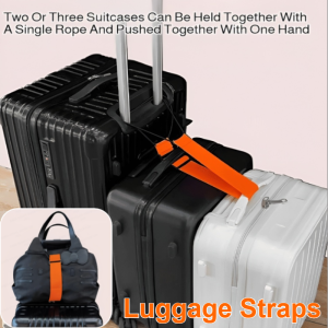 Luggage Straps Travel Bag Straps Elastic Adjustable Durable Packing Straps for Suitcase Secure Fixed Rope for Luggage Organizer