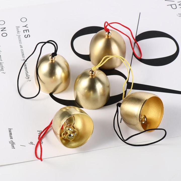 Magnetic Shopkeepers Bell For Door Opening Golden Silk - View #6