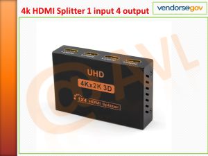 4k HDMI Splitter 1 in 2 out and  1 in 4 out (SG Ready Stock)