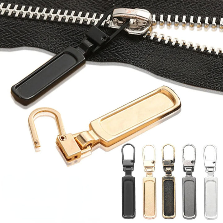 [Leslye] Practical Detachable Heart Shape Zipper Sliders Zip Repair