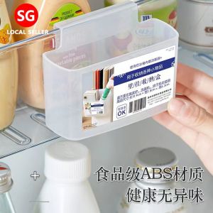 🇸🇬【SG stock】Fridge organizer tray Fridge door organizer Fridge Storage Box Refrigerator Organizer Refrigerator Storage Box Freezer Organizer Side Door Kitchen Organizer Tableware tools Food Organizer Multifunction Storage Kitchen Accessories