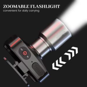 Rechargeable and rechargeable waterproof headlight built-in battery torch fishing and camping headlight LED205