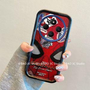 น่ารัก เคสโทรศัพท์ Case Redmi 14C 13C 12C Redmi A3 POCO C65 4G แฟชั่นใหม่การ์ตูนโดราเอมอนฮัลโหลคิตตี้ลูฟี่ปิกาจูสไปเดอร์แมนซูซูสไปเดอร์แมนเซารอนปลอกอ่อนกันตกพร้อมสายคล้อง2024