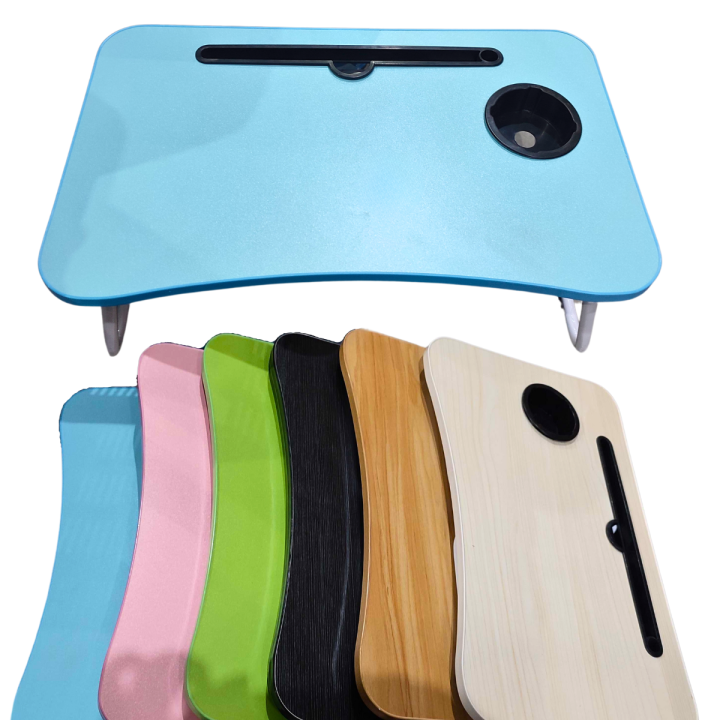 Exalt Enterprise - Mini Foldable Laptop Table Study Table with Cup ...
