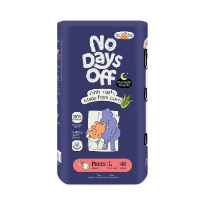 [NEW CUSTOMER B1F1 - Add 2 to cart] No Days Off Overnight 🌙 Diaper Pants 🌽 Anti-Rash Made from Corn