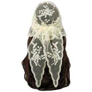 Thời Trang khăn tam giác Băng Đô Hoa Bandana Headband Ren khăn choàng đầu khăn quàng cổ thanh lịch Khăn Choàng phụ kiện đội đầu Cho Phụ Nữ