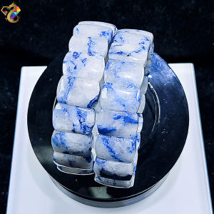 Premium Grade Dumortierite Shou Pai Bracelet