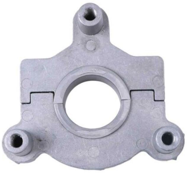 32T Sprocket Adapter For 415 Chain – Fits 49/50/66/80cc 2-Stroke Motorized Bike, Silver Metal