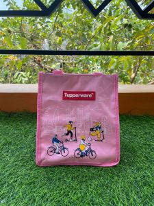 Tupperware Fit To Go lunch bag (zipper bunga es)