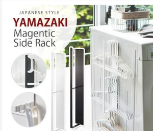 Japan Design Two Way Kitchen Magnetic Washing Machine Side Rack for hangers
