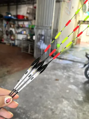 Phao câu Cao Cấp hố đấu Vi Phước Đỏ vàng và Trắng đen Vật liệu Nano không lò xo cân bằng theo trục hỗ trợ tầm nhìn cho người mắt yếu