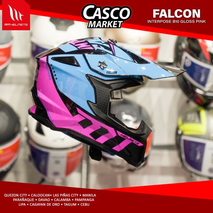 Helmets Falcon Mt Helmets Off Road MT FALCON INTERPOSE MOTARD