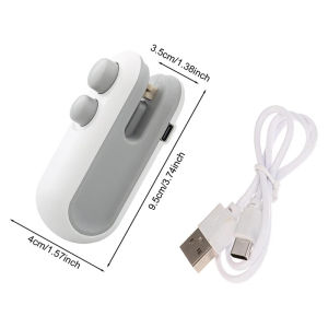 Mini Food Bag Sealer Sealer Machine for Plastic Bag USB rechargeable Plastic Snacks Sealer Kitchen Accessories