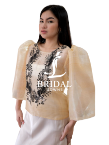 Kimona Blouse Embroidered Filipiniana Top