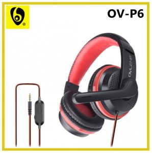 OVLENG P6 3.5mm Jack Super Bass Headphone with 120° Rotatable Microphone