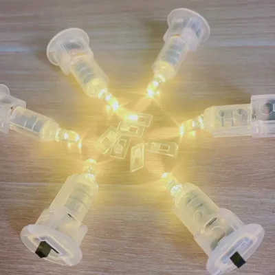 ĐÈN LED CHỚP 7 MÀU DÙNG PIN - lắp vào đèn lồng đèn trung thu đồ chơi trẻ em...